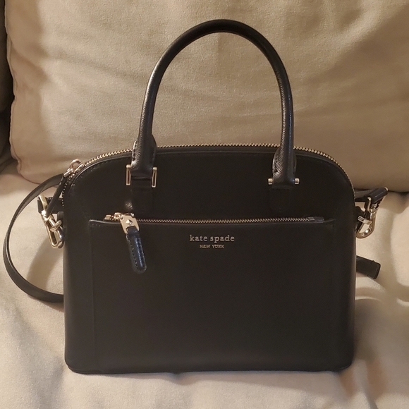 kate spade Handbags - SOLD - Kate Spade New York Louise Small Dome Satchel Crossbody Black